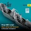 RESKIT RSU32-0095 MIRAGE 2000N COCKPIT (BASIC EDITION WITH 3D DECALS) FOR KITTY HAWK / ZIMIMODEL KIT (3D PRINTED) 1/32